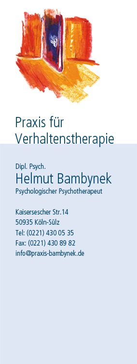 Praxis für Verhaltenstherapie Dipl. Psych. Helmut Bambynek